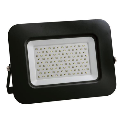 ΠΡΟΒΟΛΕΑΣ LED 100W SMD ΒΑΣΗ 360° ΜΑΥΡΟΣ IP65 4000K PLUS