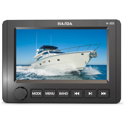HASDA MP5 PLAYER H-305 4x50W ΜΕ ΡΑΔΙΟΦΩΝΟ/USB/BLUETOOTH (ΑΔΙΑΒΡΟΧΟ / ΜΑΥΡΟ)