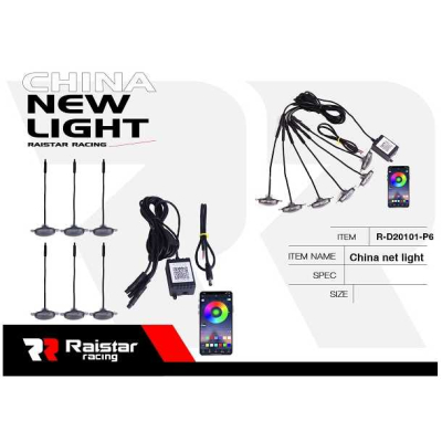 Σετ φωτισμού καμπίνας αυτοκινήτου LED - R-D20101-P6 - 110028