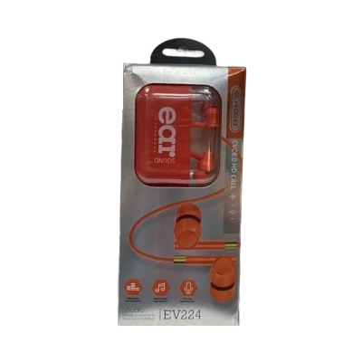 Ενσύρματα ακουστικά - EV-224 - 202586 - Red