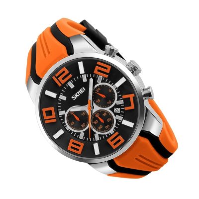 Αναλογικό ρολόι χειρός – Skmei - 9128 - Orange