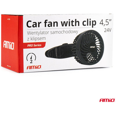 ΑΝΕΜΙΣΤΗΡΑΣ ΦΟΡΤΗΓΟΥ 24V ΜΕ ΦΙΣ ΑΝΑΠΤΗΡΑ 2 ΤΑΧΥΤΗΤΩΝ & ΜΑΝΤΑΛΑΚΙ 4,5'' (12,2CM) PRO SERIES ΑΜΙΟ - 1 ΤΕΜ.