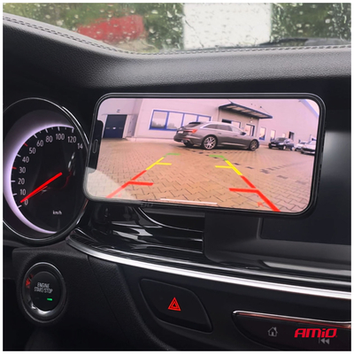 ΚΑΜΕΡΑ ΟΠΙΣΘΟΠΟΡΕΙΑΣ 12V ΑΣΥΡΜΑΤΗ (WIFI)  ΜΕ ΔΥΝΑΤΟΤΗΤΑ ΣΥΝΔΕΣΗΣ  ΣΕ SMARTPHONE (IOS/ANDROID) HD-410 ΑMiO - 1 TEM.