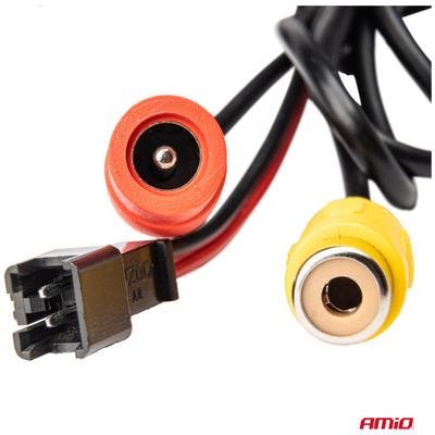 ΚΑΜΕΡΑ ΟΠΙΣΘΟΠΟΡΕΙΑΣ 12V ΜΕ ΑΙΣΘΗΤΗΡΑ ΣΤΑΘΜΕΥΣΗΣ/ ΒΟΜΒΗΤΗ ΗΧΟΥ ΚΑΙ ΦΩΣ LED ΓΙΑ ΝΥΧΤΕΡΙΝΗ ΛΗΨΗ 720pHD ΑMiO - 1 TEM.