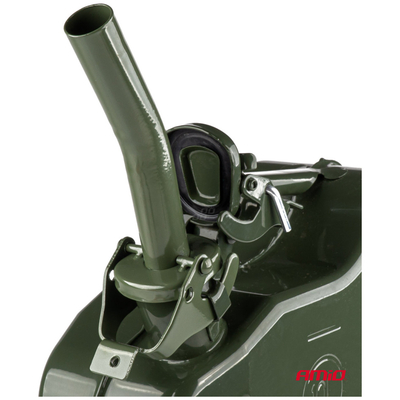 ΣΤΟΜΙΟ ΜΕ ΣΠΙΡΑΛ ΕΥΚΑΜΠΤΟ ΓΙΑ ΜΕΤΑΛΛΙΚΑ ΜΠΕΤΟΝΙΑ ΧΩΡΗΤΙΚΟΤΗΤΑΣ 5/10/20LT ΤΥΠΟΥ JERRY CAN ΠΡΑΣΙΝΟ ΑΜΙΟ - 1 ΤΕΜ.