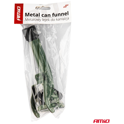 ΣΤΟΜΙΟ ΜΕ ΣΠΙΡΑΛ ΕΥΚΑΜΠΤΟ ΓΙΑ ΜΕΤΑΛΛΙΚΑ ΜΠΕΤΟΝΙΑ ΧΩΡΗΤΙΚΟΤΗΤΑΣ 5/10/20LT ΤΥΠΟΥ JERRY CAN ΠΡΑΣΙΝΟ ΑΜΙΟ - 1 ΤΕΜ.