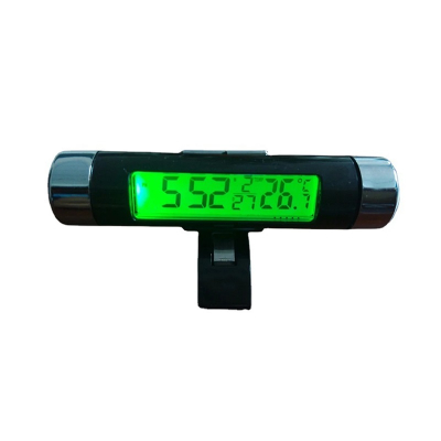 Ψηφιακό ρολόι & θερμόμετρο αυτοκινήτου με κλιπ – 420325