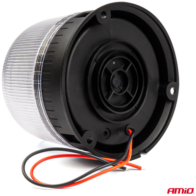 ΦΑΡΟΣ DIAMONT W25B ΜΕ ΛΕΥΚΟ ΚΑΠΑΚΙ 12/24V 24xSMD LED ΠΟΡΤΟΚΑΛΙ ΒΙΔΩΤΟΣ 118x126mm ΑΜΙΟ - 1 ΤΕΜ.