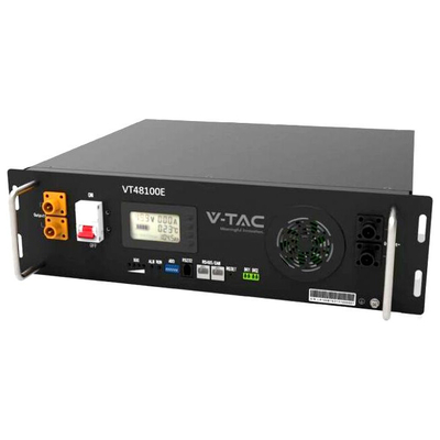 V-TAC Μπαταρία LiFePO4 τύπου rack 5.12KWh 51.2V 100Ah CEI-021 11377