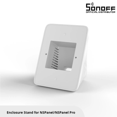 GloboStar® 80076 SONOFF StandB Enclosure Stand for NSPanel Pro or NSPanel White - Βάση για NSPanel Pro η NSPanel Λευκό