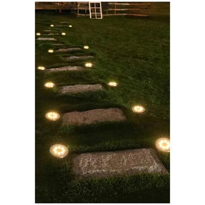 GloboStar® 71503 Αυτόνομο Ηλιακό Φωτιστικό Κήπου LED SMD 3W 170lm με Ενσωματωμένη Μπαταρία 600mAh - Φωτοβολταϊκό Πάνελ με Αισθητήρα Ημέρας-Νύχτας Αδιάβροχο IP65 Θερμό Λευκό 3000K