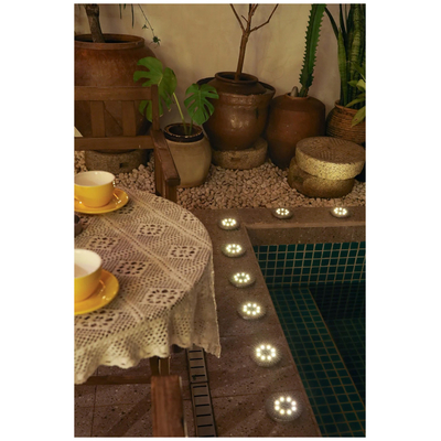 GloboStar® 71503 Αυτόνομο Ηλιακό Φωτιστικό Κήπου LED SMD 3W 170lm με Ενσωματωμένη Μπαταρία 600mAh - Φωτοβολταϊκό Πάνελ με Αισθητήρα Ημέρας-Νύχτας Αδιάβροχο IP65 Θερμό Λευκό 3000K