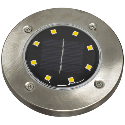 GloboStar® 71503 Αυτόνομο Ηλιακό Φωτιστικό Κήπου LED SMD 3W 170lm με Ενσωματωμένη Μπαταρία 600mAh - Φωτοβολταϊκό Πάνελ με Αισθητήρα Ημέρας-Νύχτας Αδιάβροχο IP65 Θερμό Λευκό 3000K