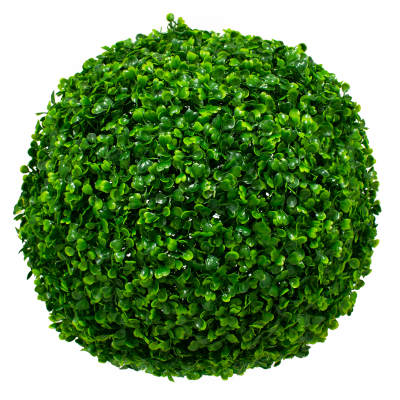 GloboStar® 78504 Artificial - Συνθετικό Τεχνητό Διακοσμητικό Φυτό Θάμνος Πυξάρι Πράσινο Φ38cm