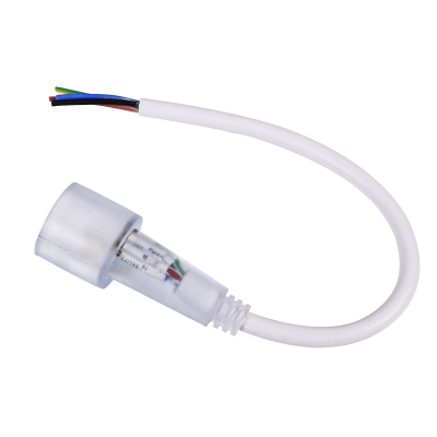 GloboStar® 70634 Καλώδιο Τροφοδοσίας για TUBE 360° Degree Neon Flex LED 24V RGB 4 Pin Αδιάβροχο IP68
