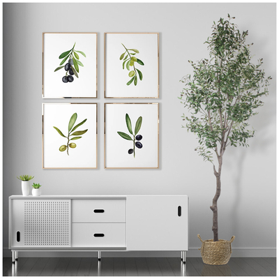 GloboStar® Artificial Garden OLIVE TREE 20429 Τεχνητό Διακοσμητικό Δέντρο Ελιά Υ240cm