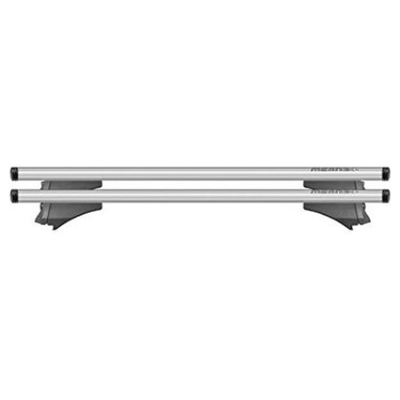 ΜΠΑΡΕΣ ΟΡΟΦΗΣ ΑΛΟΥΜΙΝΙΟΥ BLADE M SILVER 118cm ΜΕ ΑΚΡΑ ALFA HIGH ΓΙΑ FLUSH / STANDARD RAILS MENABO - 2 ΤΕΜ.