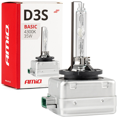 D3S 12V 4.300k 35W ΑΝΤΑΛΛΑΚΤΙΚΗ ΛΑΜΠΑ BASIC AMIO - 1 Τεμ.