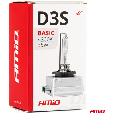 D3S 12V 4.300k 35W ΑΝΤΑΛΛΑΚΤΙΚΗ ΛΑΜΠΑ BASIC AMIO - 1 Τεμ.