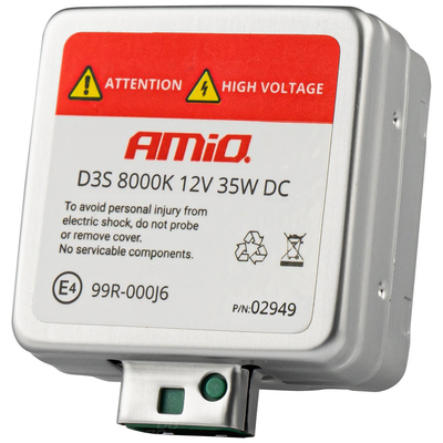 D3S 12V 8.000k 35W ΑΝΤΑΛΛΑΚΤΙΚΗ ΛΑΜΠΑ BASIC AMIO - 1 Τεμ.