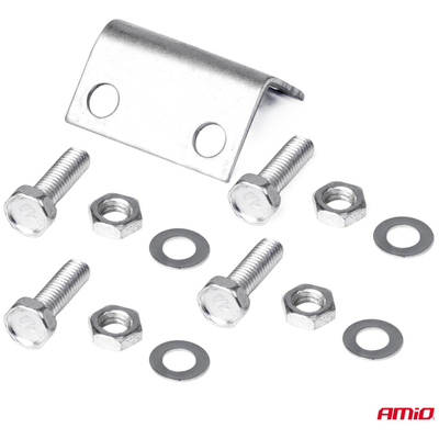 ΚΟΡΝΑ ΠΝΕΥΜΑΤΙΚΗ 12/24V 118db ΔΙΠΛΗ 2 ΤΟΝΩΝ ΧΡΩΜΙΟ ΑΜΙΟ - 1 ΤΕΜ.