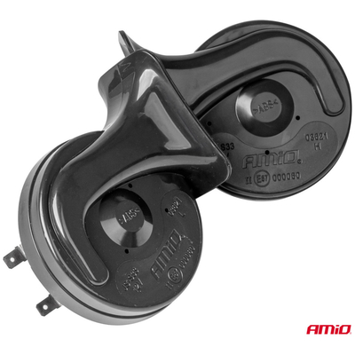 ΚΟΡΝΑ 12V 110db 2 ΤΟΝΩΝ 410Hz και 510Hz ΑΜΙΟ - 2 ΤΕΜ.