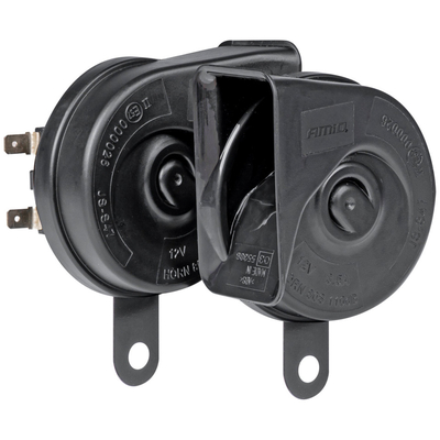 ΚΟΡΝΑ 12V 110db 2 ΤΟΝΩΝ 410Hz και 510Hz ΑΜΙΟ - 2 ΤΕΜ.