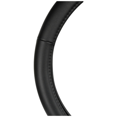 ΚΑΛΥΜΜΑ ΤΙΜΟΝΙΟΥ 35-37CM ΔΕΡΜΑ SKEENTEX ΜΑΥΡΟ CLASSIC PREMIUM GRAN PREE LAMPA - 1 ΤΕΜ.