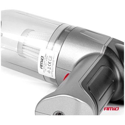 ΗΛΕΚΤΡΙΚΟ ΣΚΟΥΠΑΚΙ ΧΕΙΡΟΣ ΑΣΥΡΜΑΤΟ 40W ΜΕ 6 ΕΞΑΡΤΗΜΑΤΑ ΚΑΘΑΡΙΣΜΟΥ ΚΑΙ ΚΑΛΩΔΙΟ USB-C 7.4V 20min AMIO - 1 Τεμ.