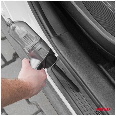 ΗΛΕΚΤΡΙΚΟ ΣΚΟΥΠΑΚΙ ΧΕΙΡΟΣ ΑΣΥΡΜΑΤΟ 40W ΜΕ 6 ΕΞΑΡΤΗΜΑΤΑ ΚΑΘΑΡΙΣΜΟΥ ΚΑΙ ΚΑΛΩΔΙΟ USB-C 7.4V 20min AMIO - 1 Τεμ.