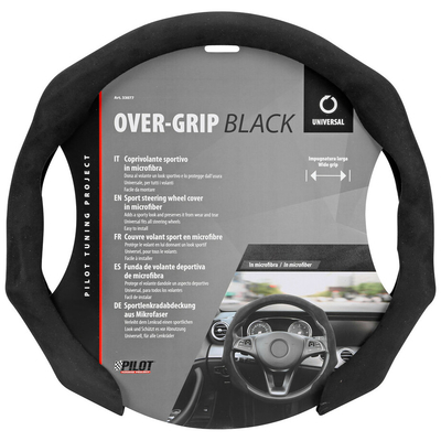 ΗΜΙ-ΚΑΛΥΜΜΑ ΤΙΜΟΝΙΟΥ MICROFIBRE ΜΑΥΡΟ ΧΡΩΜΑ OVER GRIP LAMPA - 1 τεμ.