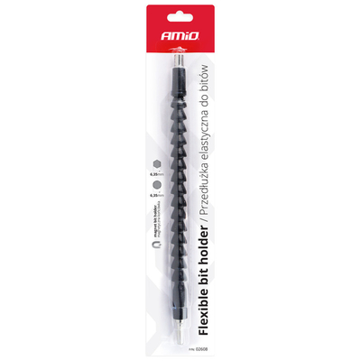 ΒΡΑΧΙΟΝΑΣ ΠΡΟΕΚΤΑΣΗΣ ΓΙΑ ΤΡΥΠΑΝΙ/ΔΡΑΠΑΝΟ  ΕΥΚΑΜΠΤΟΣ 1/4'' 30cm AMIO - 1 Τεμ.