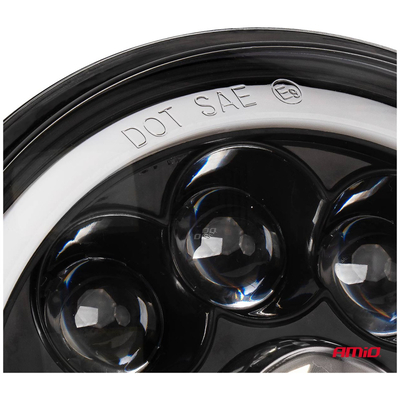 ΠΡΟΒΟΛΕΑΣ ΕΡΓΑΣΙΑΣ ΣΤΡΟΓΓΥΛΟΣ LED SKULL 5.500lm 9>36V 60W 6.000K -Φ170x170x65mm 4 ΧΡΗΣΕΩΝ ΑΜΙΟ - 1 ΤΕΜ.