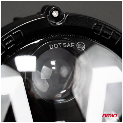 ΠΡΟΒΟΛΕΑΣ ΕΡΓΑΣΙΑΣ ΣΤΡΟΓΓΥΛΟΣ V-LIGHT 5.500lm 9>36V 60W 6.000K Φ198x172x60mm 4 ΧΡΗΣΕΩΝ ΑΜΙΟ - 1 ΤΕΜ.