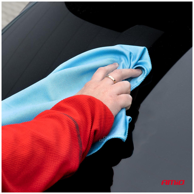 ΠΕΤΣΕΤΑ ΣΤΕΓΝΩΜΑΤΟΣ ΜΙΚΡΟΦΙΜΠΡΑ 2in1 & ΠΑΝΑΚΙ ΚΑΘΑΡΙΣΜΟΥ ΤΖΑΜΙΩΝ 30x40cm AMIO - 2 Τεμ.