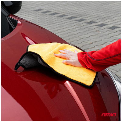 ΠΕΤΣΕΤΑ ΣΤΕΓΝΩΜΑΤΟΣ ΜΙΚΡΟΦΙΜΠΡΑ 2in1 & ΠΑΝΑΚΙΑ ΚΑΘΑΡΙΣΜΟΥ ΤΖΑΜΙΩΝ 30x40cm AMIO - 3 Τεμ.