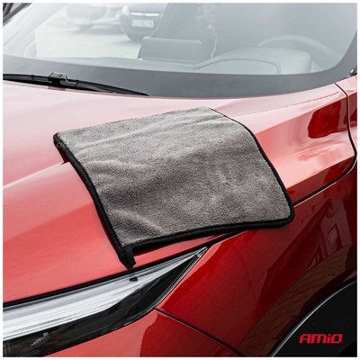 ΠΕΤΣΕΤΑ ΣΤΕΓΝΩΜΑΤΟΣ ΜΙΚΡΟΦΙΜΠΡΑ 2in1 & ΠΑΝΑΚΙΑ ΚΑΘΑΡΙΣΜΟΥ ΤΖΑΜΙΩΝ 30x40cm AMIO - 3 Τεμ.