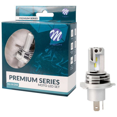 ΛΑΜΠΑ H4 9-32V 6.500K 5.000lm 50W CSP1860 LED ALL IN ONE PREMIUM SERIES M-TECH - 1 Τεμ.