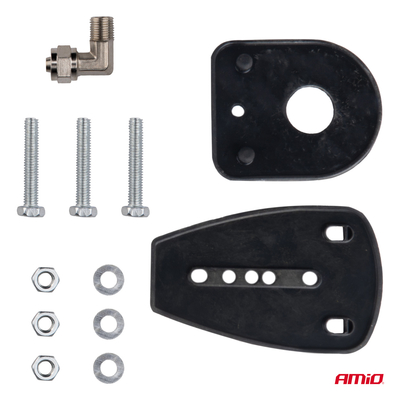 ΚΟΡΝΑ ΠΝΕΥΜΑΤΙΚΗ ΜΟΝΗ 12/24V 115dB HIGH TONE ΜΗΚΟΣ:520mm ΧΡΩΜΙΟ ΑΜΙΟ - 1 ΤΕΜ.