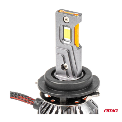 ΛΑΜΠΕΣ H7-6 9>48V 6.500K 4.500lm 50W HP SERIES LED CAN-BUS ΜΕ ΨΥΚΤΡΑ AMIO - 2 Τεμ.