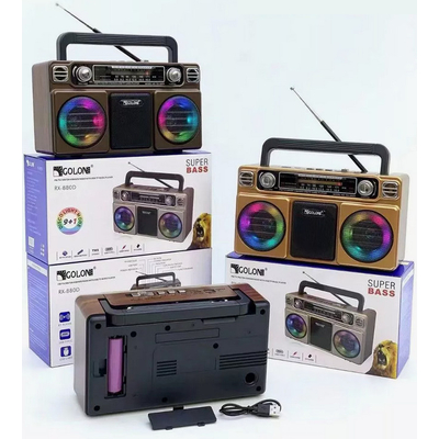 Επαναφορτιζόμενο ραδιόφωνο - RX880D - 008800 - Silver