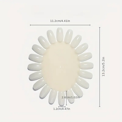 Παλέτα δειγματολόγιο νυχιών 20 θέσεων - 10pcs - SK01 - 121194