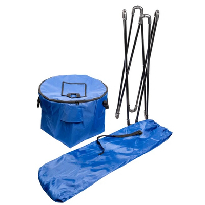 Φορητή ισοθερμική θήκη-ψυγείο με πτυσσόμενο σταντ - 5012 - 170235 - Blue