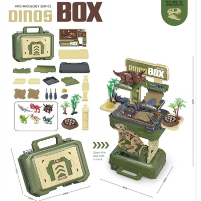 Σετ πάγκος πάρκο Δεινοσαύρων με βαλιτσάκι - DL-9937 - 308154