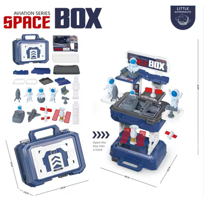 Σετ διαστημικός σταθμός με βαλιτσάκι - DL-9939 - 308152