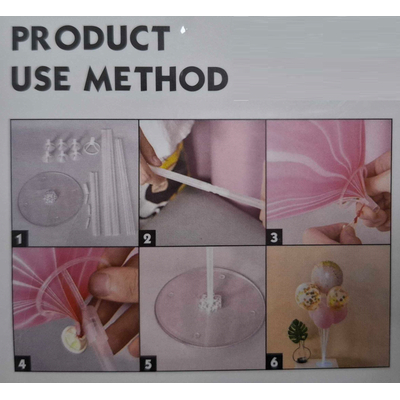 Σετ μπαλόνια party με βάση - 024056