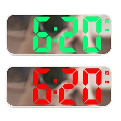 Ψηφιακό ρολόι – Ξυπνητήρι - 668 - 006681 - White