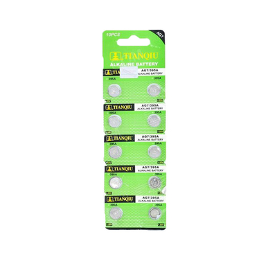 Mπαταρίες AG7/LR927H/395A - 1.5V - 10pcs - 681071