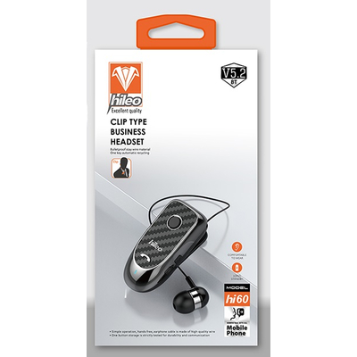 Ασύρματο ακουστικό Bluetooth - Hi60 - 420016 - Black