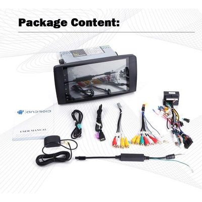 Ηχοσύστημα αυτοκινήτου 2DIN - Mercedes - R-Class - Android - 000828